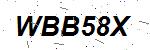 CAPTCHA verification image containing distorted text characters