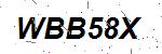 CAPTCHA verification image containing distorted text characters