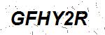 CAPTCHA verification image containing distorted text characters