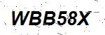 CAPTCHA verification image containing distorted text characters