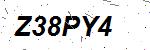 CAPTCHA verification image containing distorted text characters
