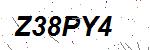 CAPTCHA verification image containing distorted text characters