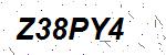 CAPTCHA verification image containing distorted text characters