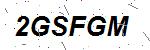 CAPTCHA verification image containing distorted text characters