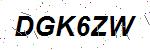 CAPTCHA verification image containing distorted text characters