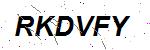 CAPTCHA verification image containing distorted text characters
