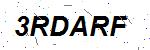 CAPTCHA verification image containing distorted text characters