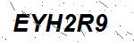 CAPTCHA verification image containing distorted text characters