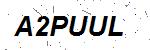 CAPTCHA verification image containing distorted text characters
