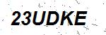 CAPTCHA verification image containing distorted text characters