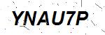 CAPTCHA verification image containing distorted text characters