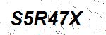 CAPTCHA verification image containing distorted text characters