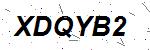 CAPTCHA verification image containing distorted text characters