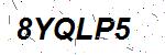 CAPTCHA verification image containing distorted text characters
