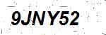 CAPTCHA verification image containing distorted text characters