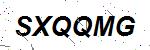 CAPTCHA verification image containing distorted text characters