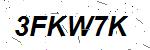 CAPTCHA verification image containing distorted text characters