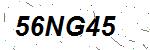 CAPTCHA verification image containing distorted text characters