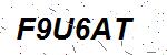 CAPTCHA verification image containing distorted text characters