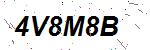 CAPTCHA verification image containing distorted text characters