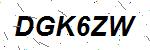CAPTCHA verification image containing distorted text characters