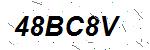 CAPTCHA verification image containing distorted text characters