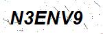 CAPTCHA verification image containing distorted text characters