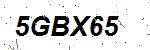 CAPTCHA verification image containing distorted text characters