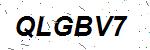 CAPTCHA verification image containing distorted text characters