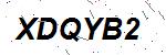 CAPTCHA verification image containing distorted text characters