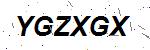 CAPTCHA verification image containing distorted text characters