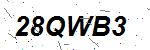 CAPTCHA verification image containing distorted text characters