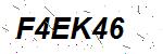 CAPTCHA verification image containing distorted text characters
