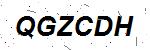 CAPTCHA verification image containing distorted text characters