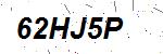 CAPTCHA verification image containing distorted text characters