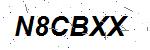 CAPTCHA verification image containing distorted text characters