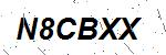 CAPTCHA verification image containing distorted text characters