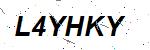 CAPTCHA verification image containing distorted text characters