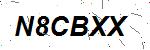 CAPTCHA verification image containing distorted text characters