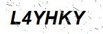 CAPTCHA verification image containing distorted text characters