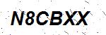CAPTCHA verification image containing distorted text characters