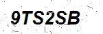 CAPTCHA verification image containing distorted text characters