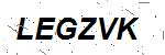 CAPTCHA verification image containing distorted text characters