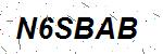 CAPTCHA verification image containing distorted text characters