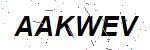 CAPTCHA verification image containing distorted text characters