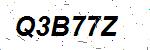 CAPTCHA verification image containing distorted text characters