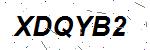 CAPTCHA verification image containing distorted text characters