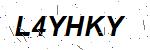 CAPTCHA verification image containing distorted text characters