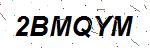 CAPTCHA verification image containing distorted text characters