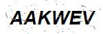 CAPTCHA verification image containing distorted text characters